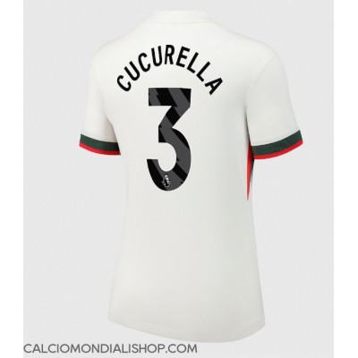 Maglie da calcio Chelsea Marc Cucurella #3 Seconda Maglia Femminile 2025-26 Manica Corta Maglie da calcio Chelsea Marc Cucurella #3 Seconda Maglia Femminile 2025-26 Manica Corta